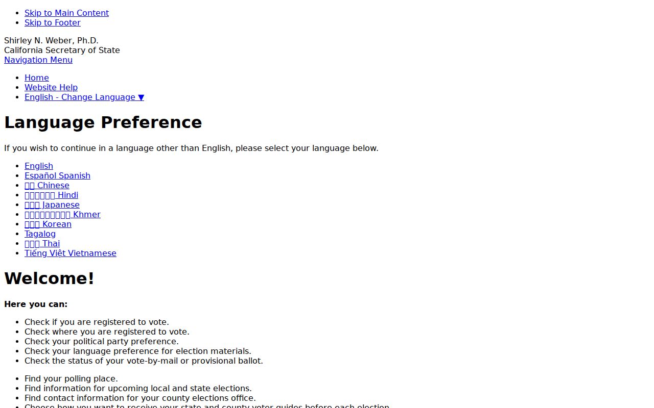 Seal Beach residents directory California voter status lookup