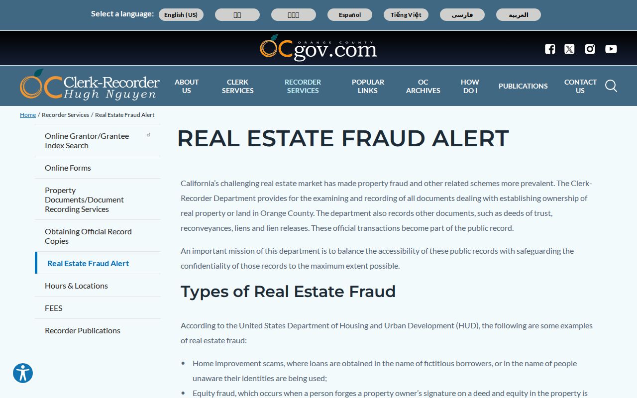 Seal Beach neighbors lookup and Orange County real-estate fraud alert